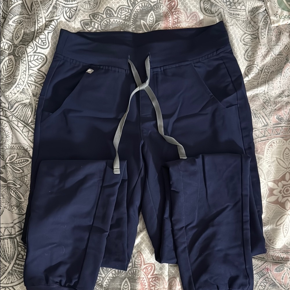 FIGS Jogger Scrub Pants -Navy